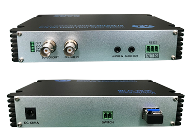 單路3G-SDI+音頻+RS232無壓縮光端機(jī)