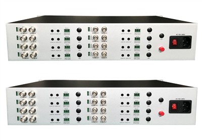 8路正向3G-SDI+音頻+RS232無壓縮光端機(jī)